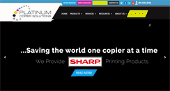 Desktop Screenshot of platinumcopiers.com
